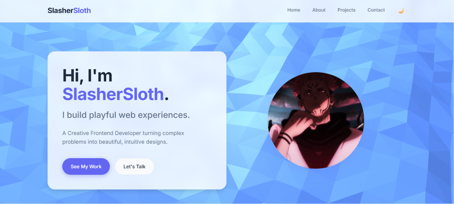 Basic Portfolio preview